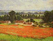Claude Monet Field of Poppies Sweden oil painting reproduction